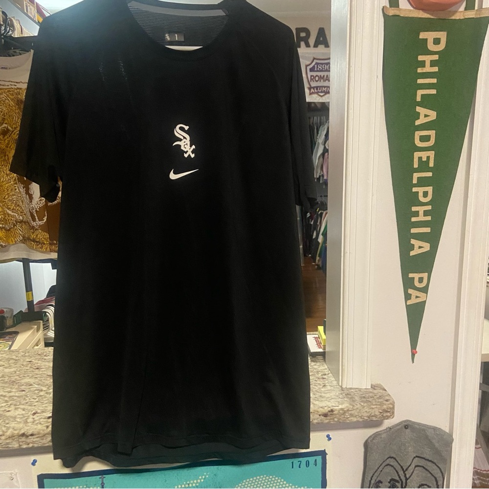 Nike Chicago White Sox Team Issued Dryfit Practice Tee